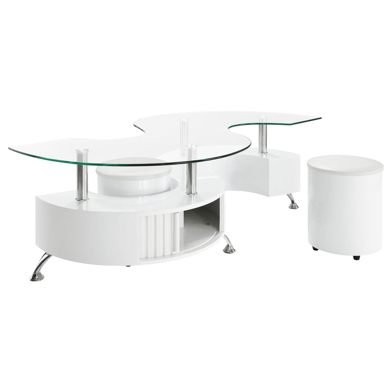 Buckley Coffee Table and Stools Set