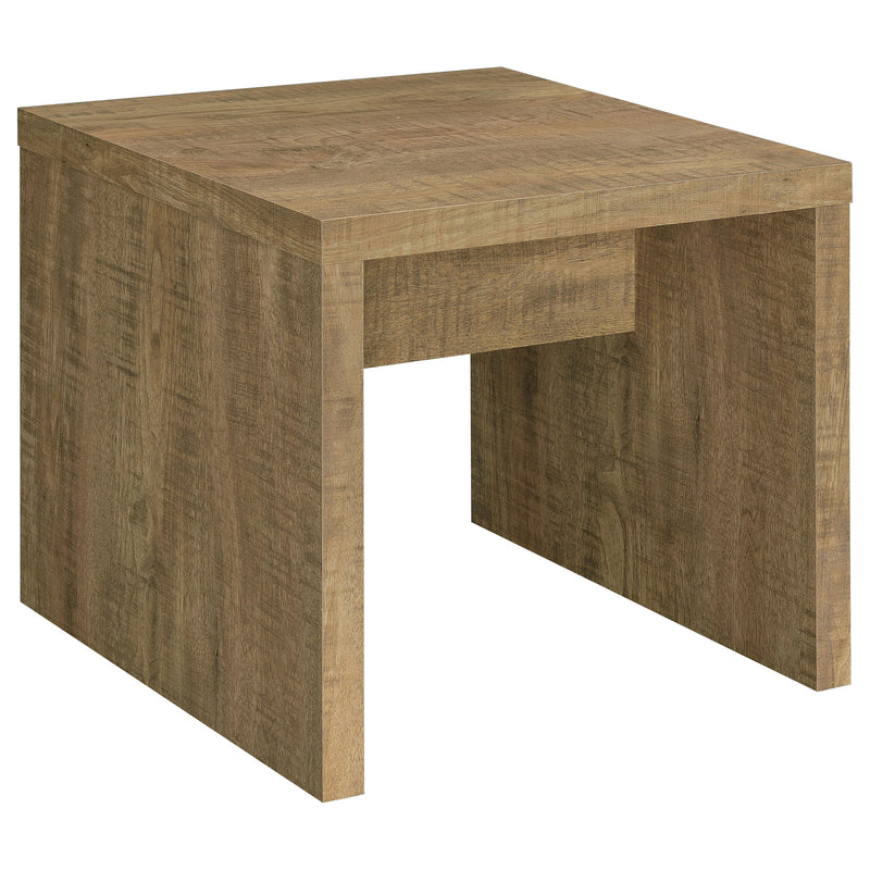 Mesa Auxiliar Lynette Square de Madera Diseñada Mango