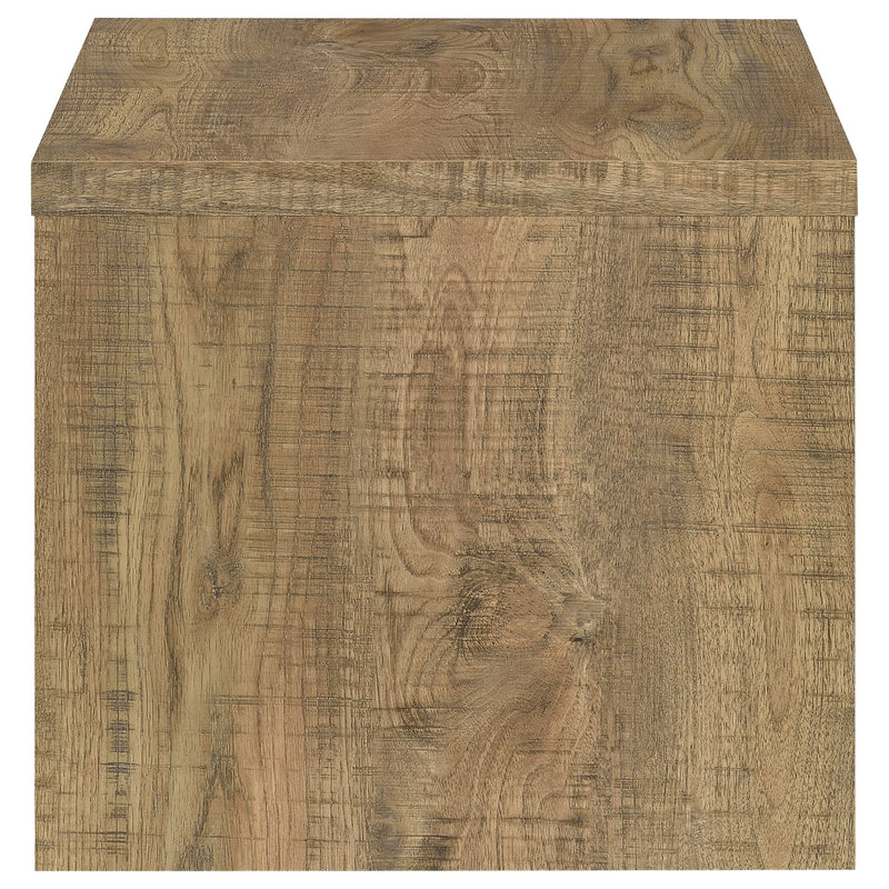 Mesa Auxiliar Lynette Square de Madera Diseñada Mango