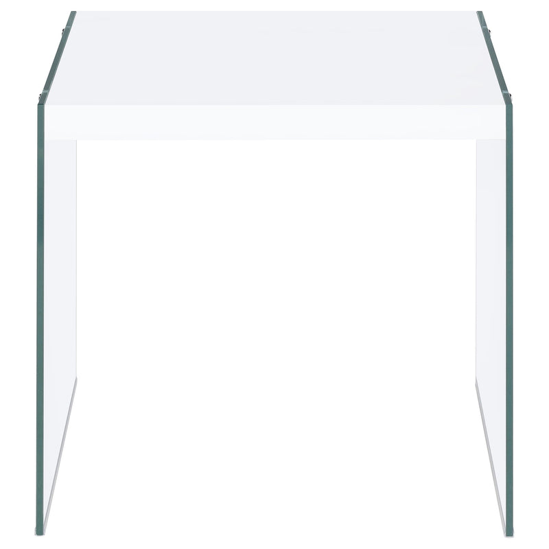 Opal Coffee and End Table Set High Gloss