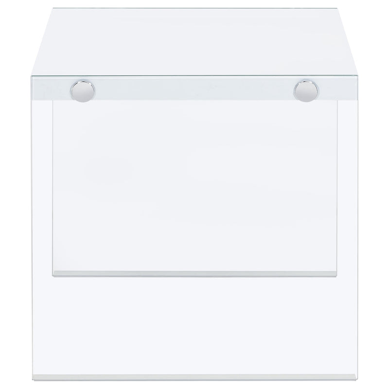 Opal Coffee and End Table Set High Gloss