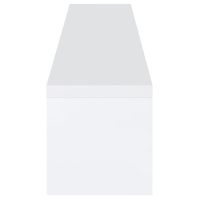 Jude 3-piece 71-inch TV Entertainment Center White High Gloss