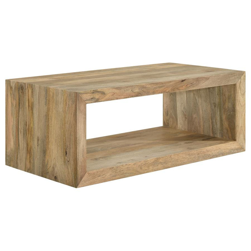 Benton Rectangular Solid Wood Coffee Table