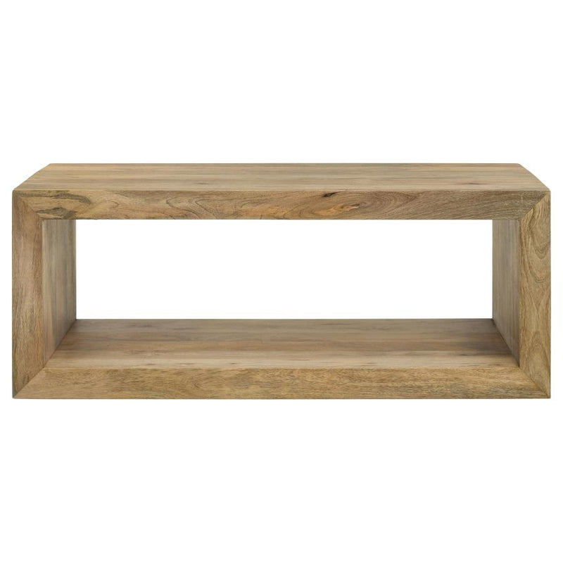 Benton Rectangular Solid Wood Coffee Table