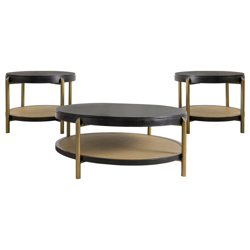 Arini Round Coffee and End Table Set