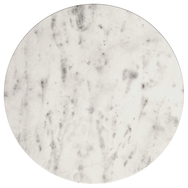 Haven Round Marble Coffee and End Table Set