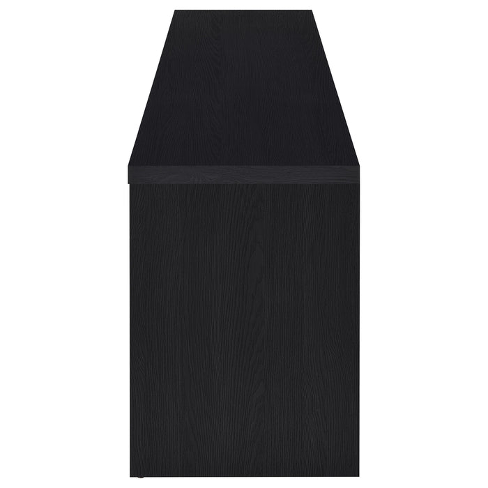 Winfield  Entertainment Center 60-inch TV Stand Black