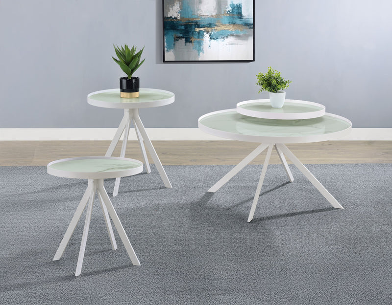 Briggs Round Coffee and End Table Set