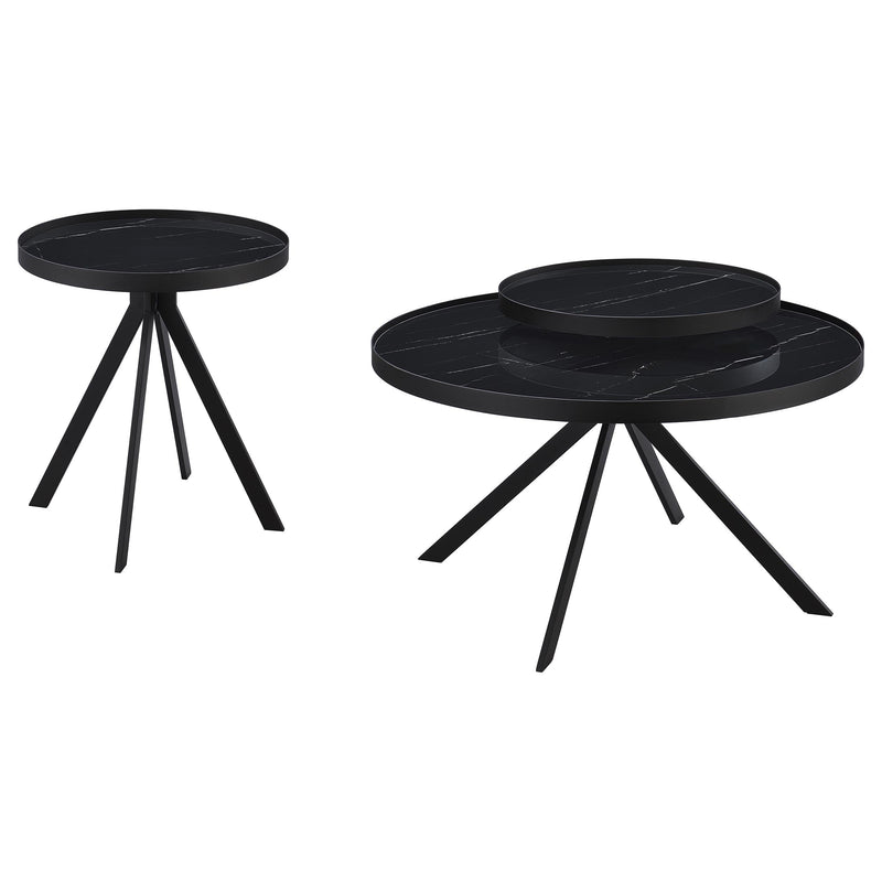 Briggs Round Coffee and End Table Set