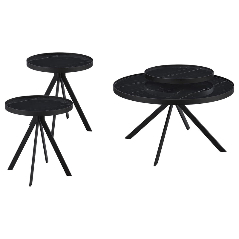 Briggs Round Coffee and End Table Set