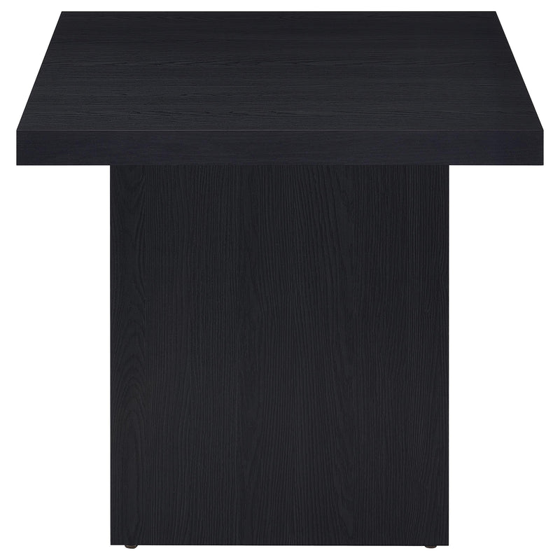 Mesa auxiliar de madera de ingeniería Devar Square