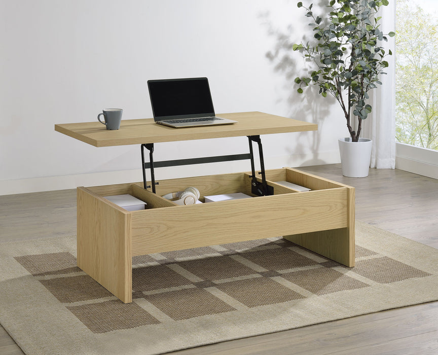 Canoga Engineered Wood Lift Top Coffee Table