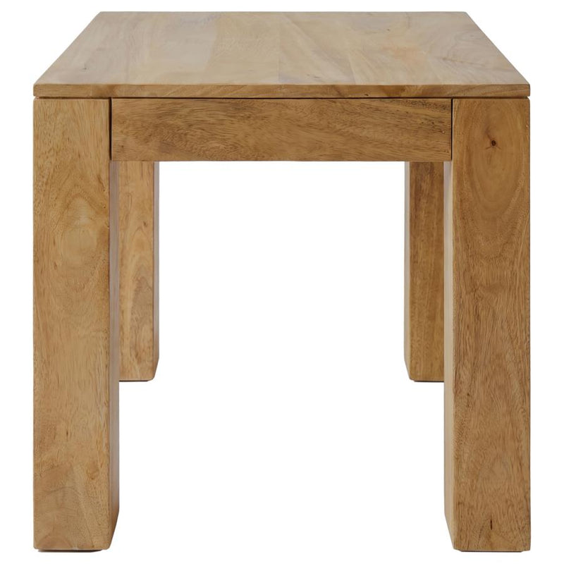 Butte Square Mango Wood End Table Natural