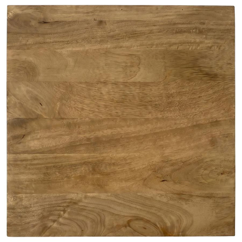Butte Square Mango Wood End Table Natural