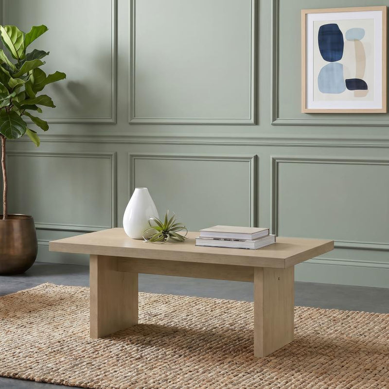 Decker 47-Inch Rectangular Cocktail Coffee Table
