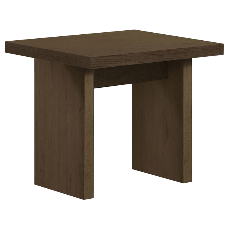 Mesa Auxiliar/Mesa de Centro Ocasional Decker Square Roble Natural