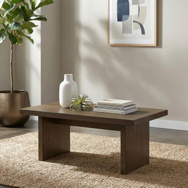 Decker 47-Inch Rectangular Cocktail Coffee Table