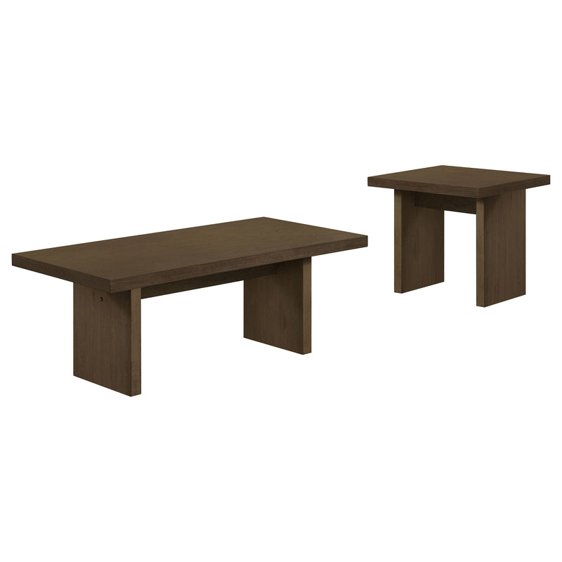 Mesa de centro rectangular Decker de 47 pulgadas de roble natural