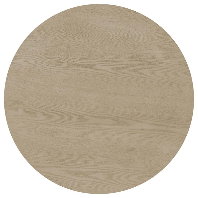 Strouse Contemporary Round End Table in