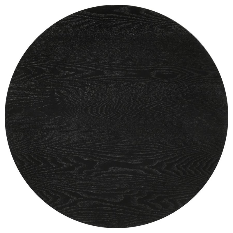 Strouse Contemporary Round End Table in
