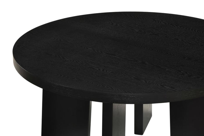 Strouse Contemporary Round Coffee Table in
