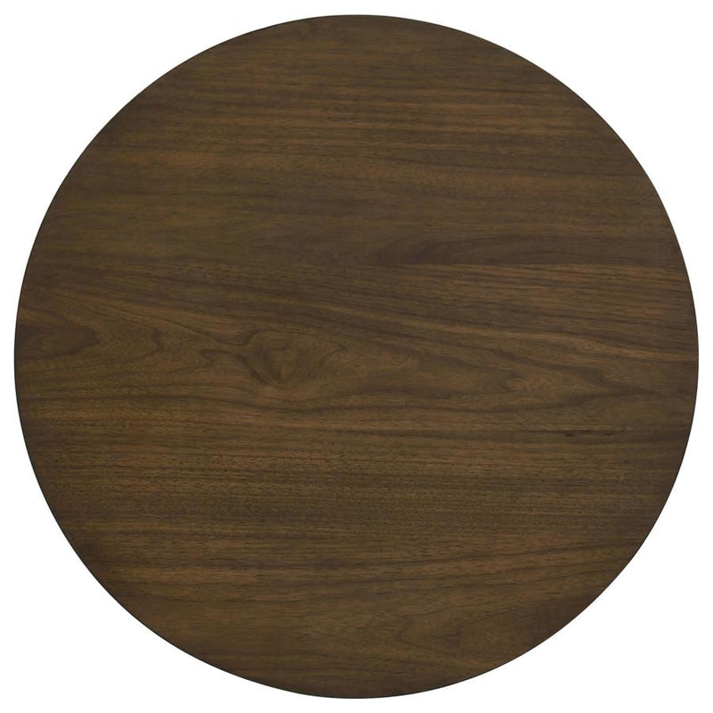 Strouse Contemporary Round End Table in