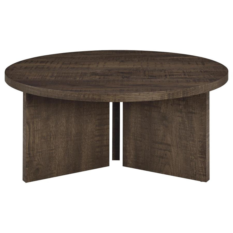 Aragon Round Panel Base Coffee Table