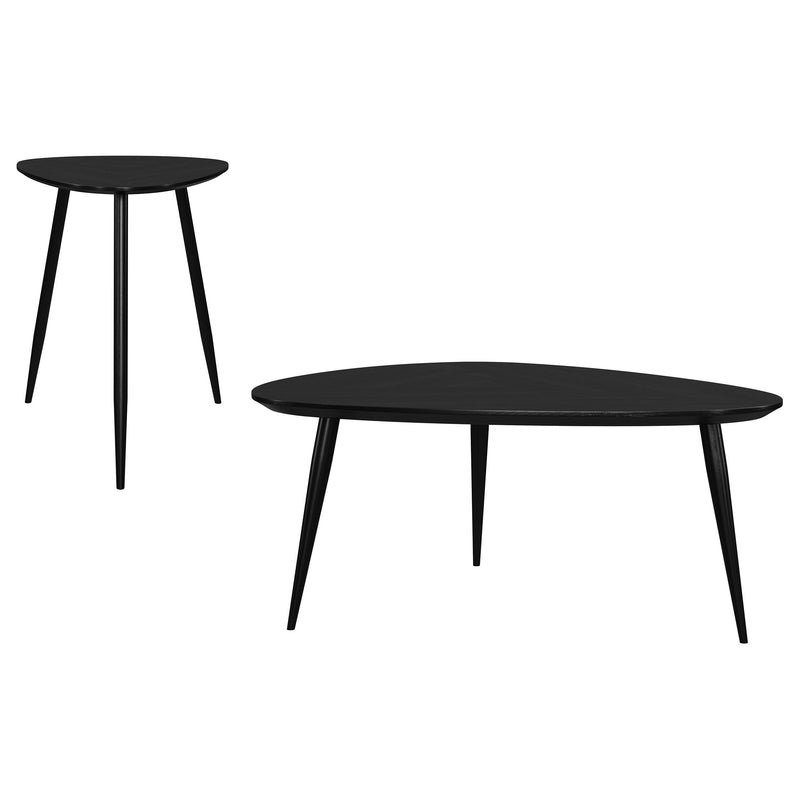 Odessa Triangular Coffee and End Table Set