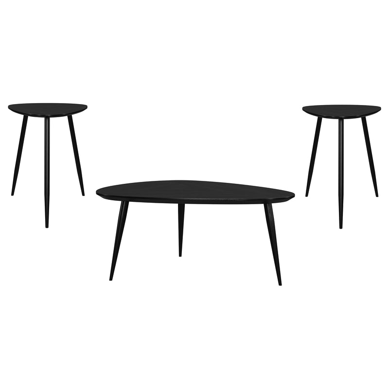 Odessa Triangular Coffee and End Table Set