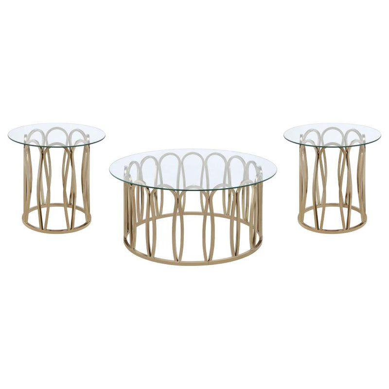Monett 3-piece Coffee and End Table Set