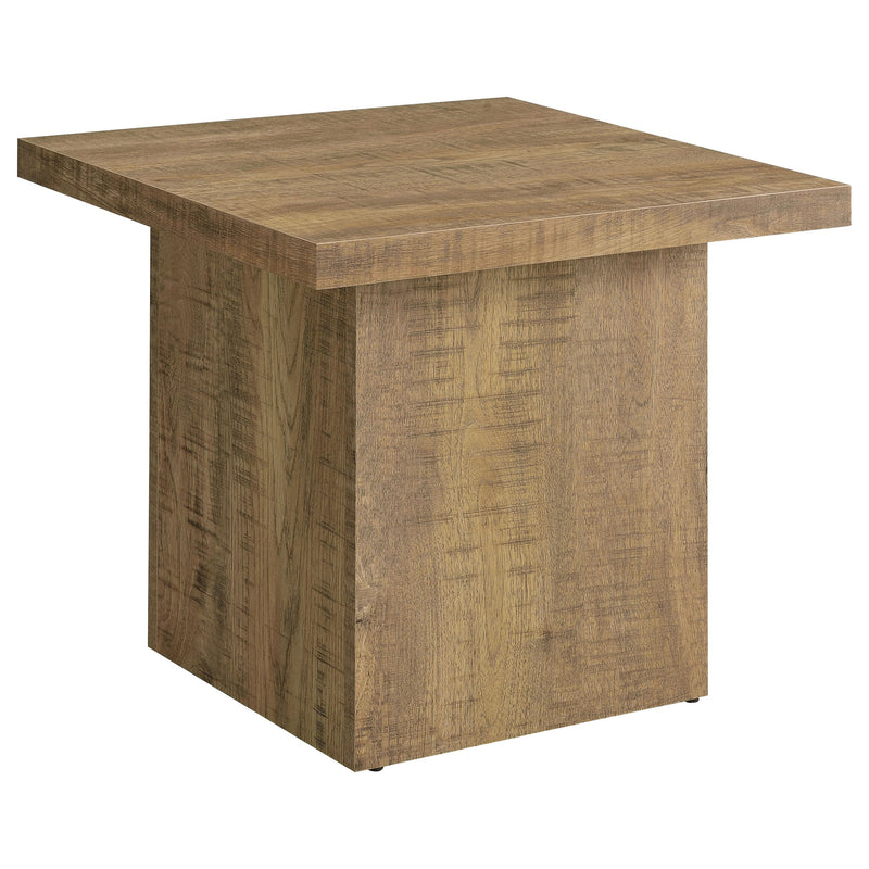 Mesa auxiliar de madera de ingeniería Devar Square
