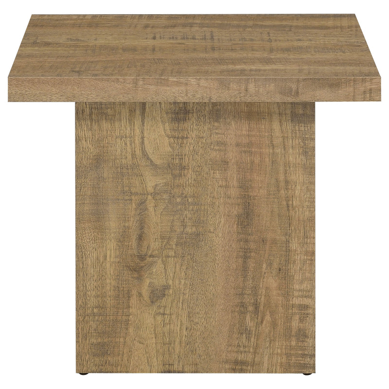 Mesa auxiliar de madera de ingeniería Devar Square