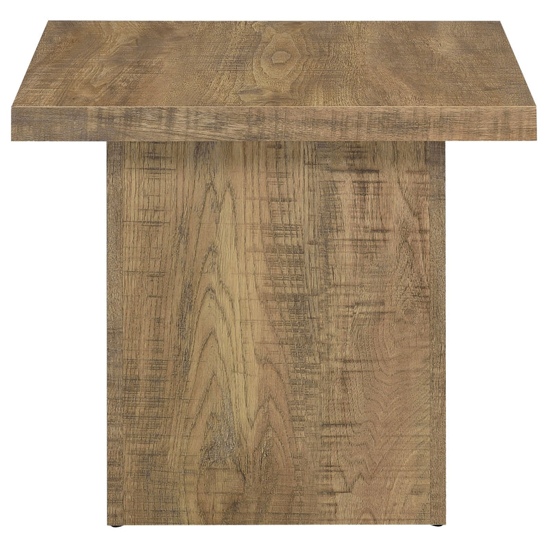 Mesa auxiliar de madera de ingeniería Devar Square