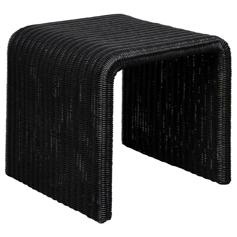 Cahya Woven Rattan Square End Table