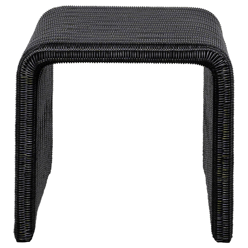 Cahya Woven Rattan Square End Table