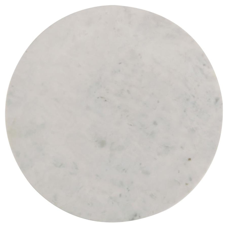 Astoria Round Genuine Marble Side End Table