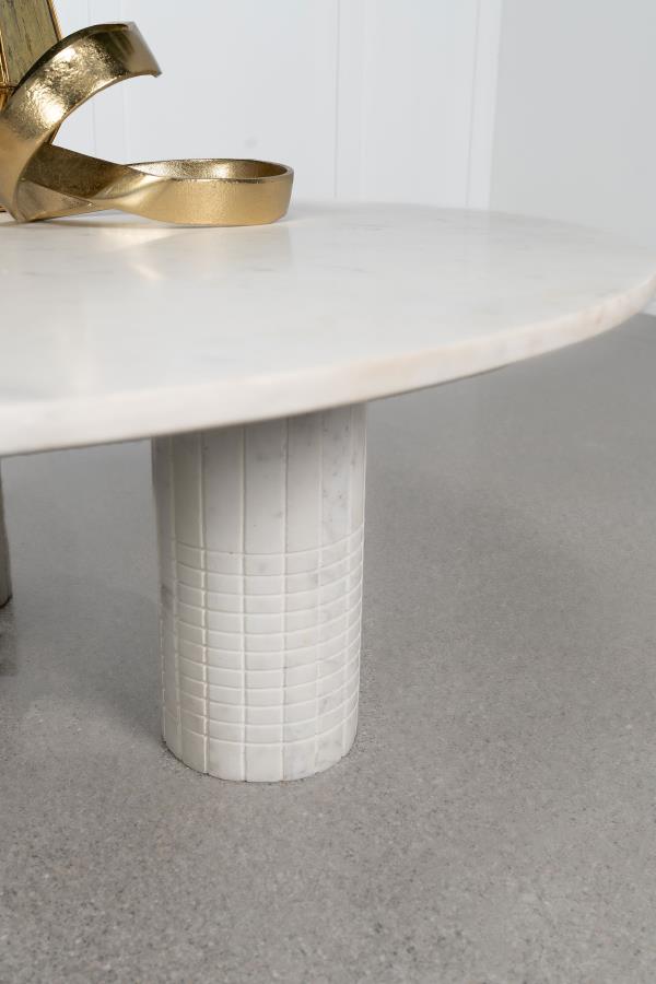 Astoria Round Genuine Marble Coffee Table