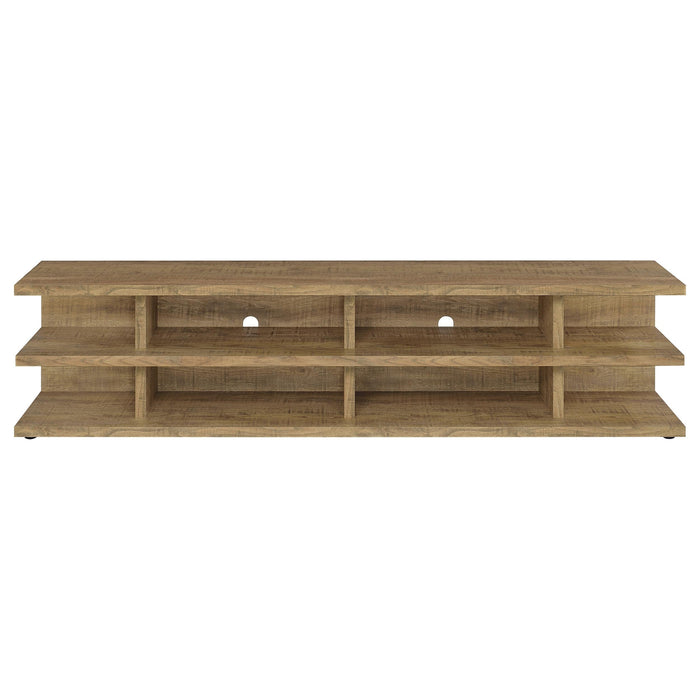 Cartmill 78-inch 2-tier TV Stand Media Console Black