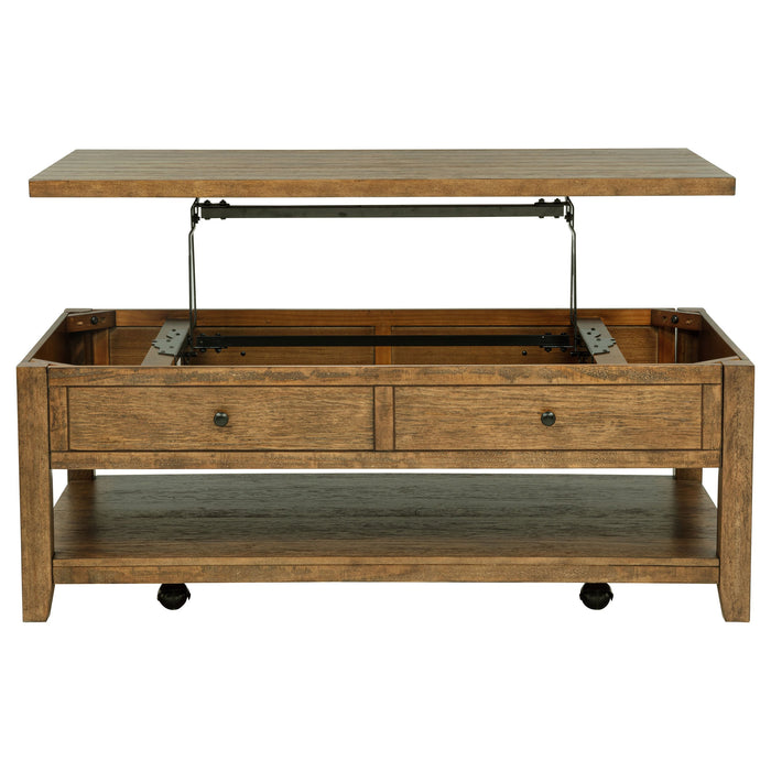 Payne 48-inch Mobile Lift Top Coffee Table