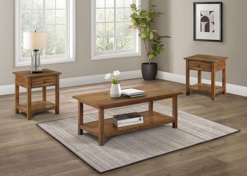 Payne Coffee and 1-drawer End Table Set