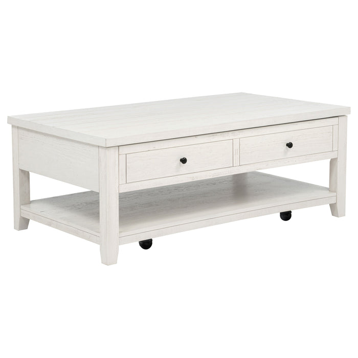Payne 48-inch Mobile Lift Top Coffee Table