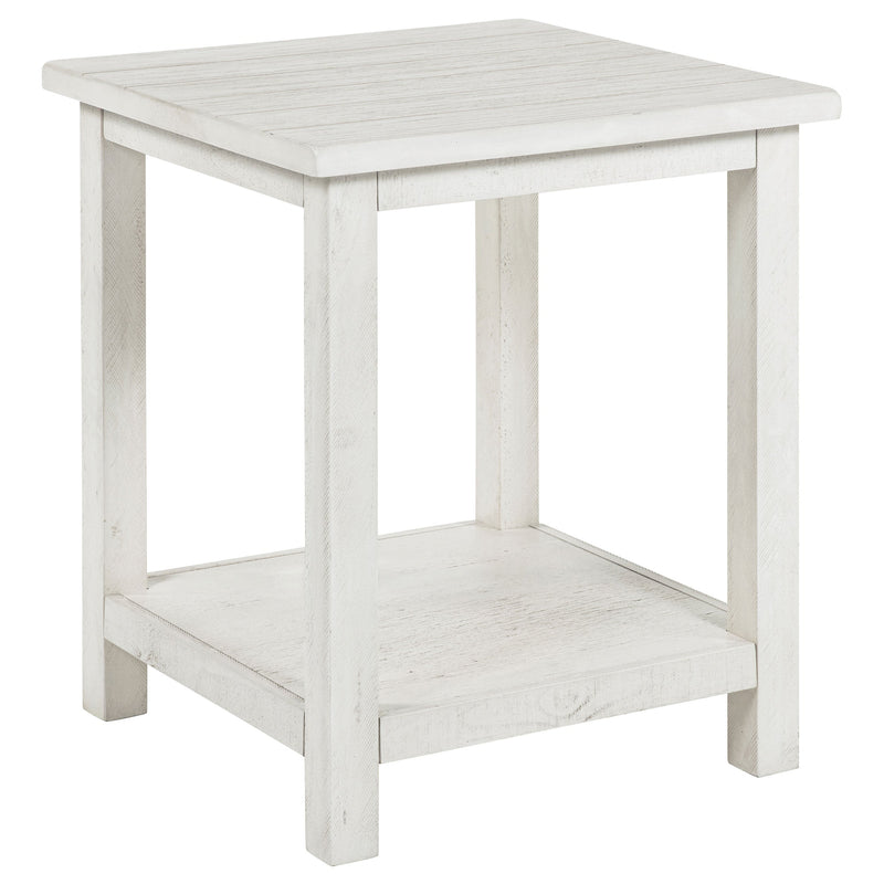 Mesa auxiliar Payne Wood con estante