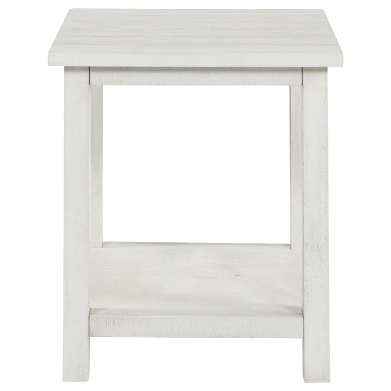 Mesa auxiliar Payne Wood con estante