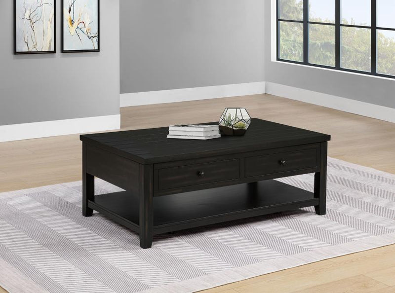 Payne 48-inch Mobile Lift Top Coffee Table