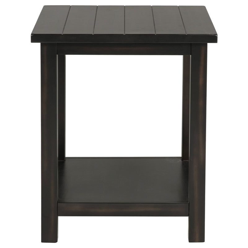 Mesa auxiliar Payne Wood con estante