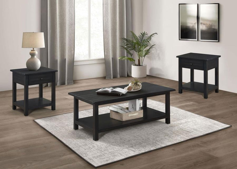 Payne Coffee and 1-drawer End Table Set