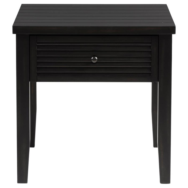 Concord 1-drawer Square End Table