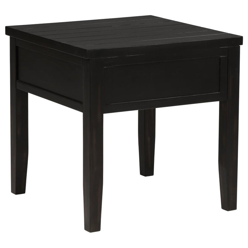 Concord 1-drawer Square End Table