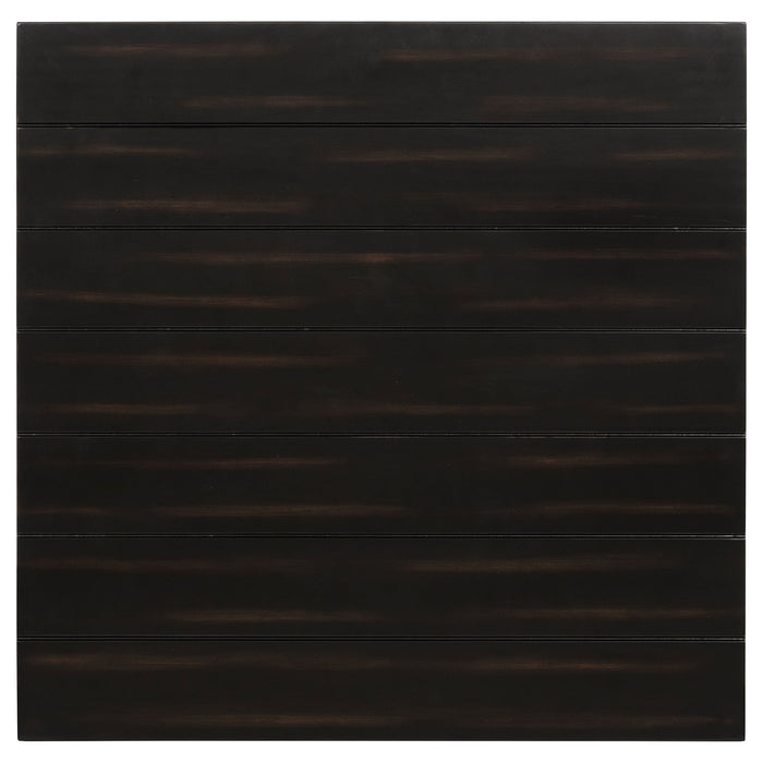 Concord Coffee and End Table Set Distressed Java