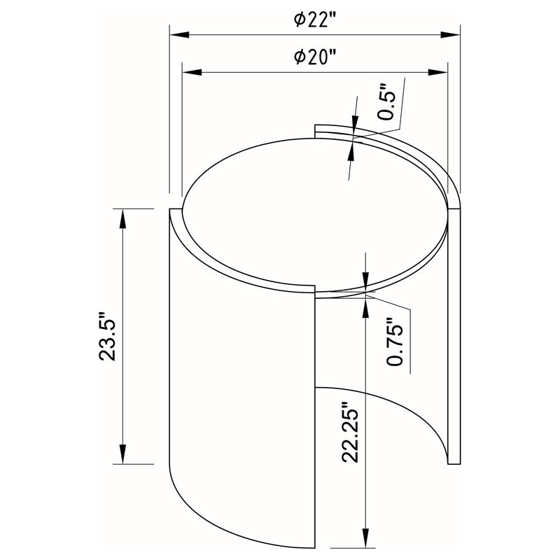 Gladstone Coffee and End Table Set Distressed Grey
